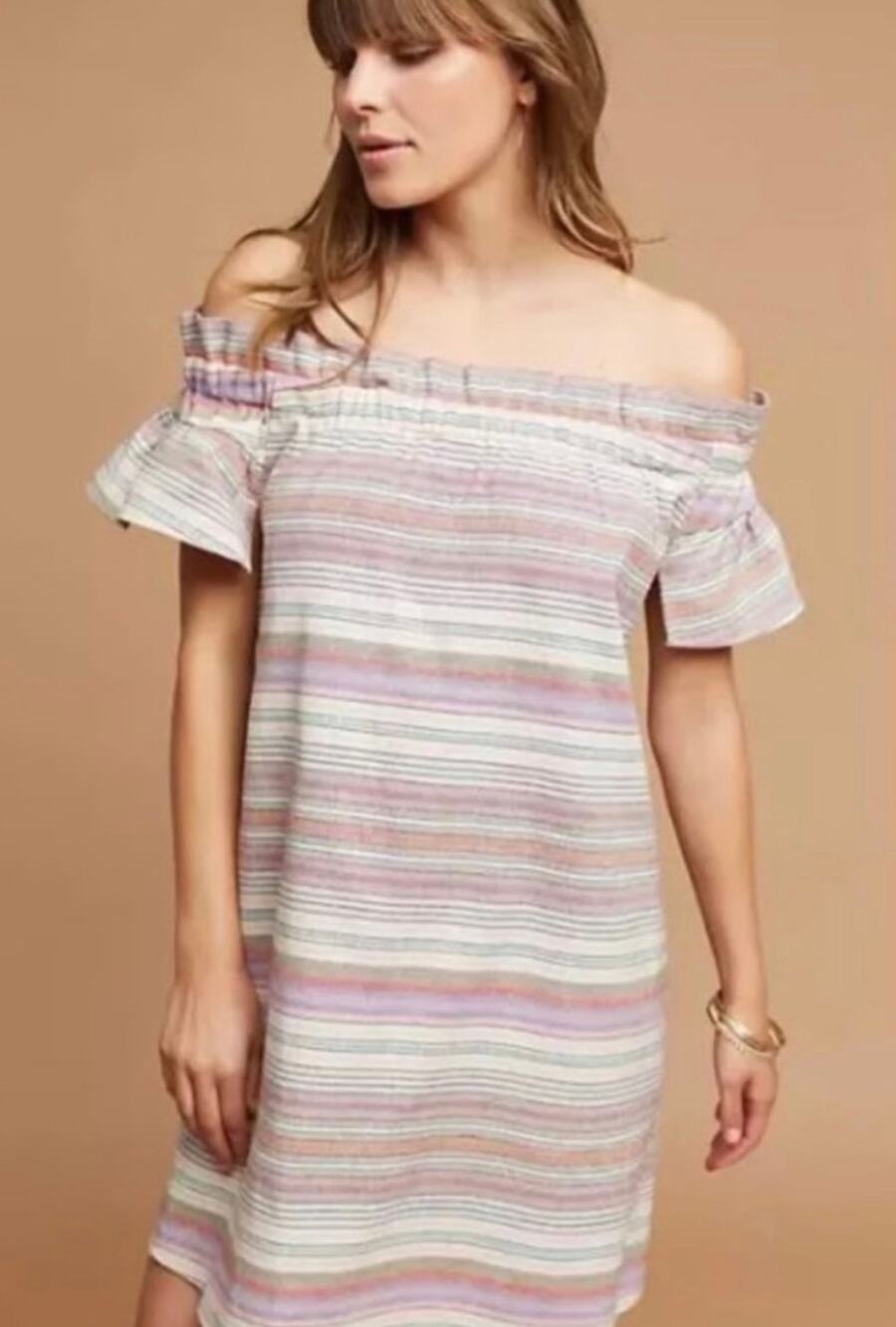 NWT Anthropologie Corey Lynn Calter Bayside Off the Shoulder Size XSP